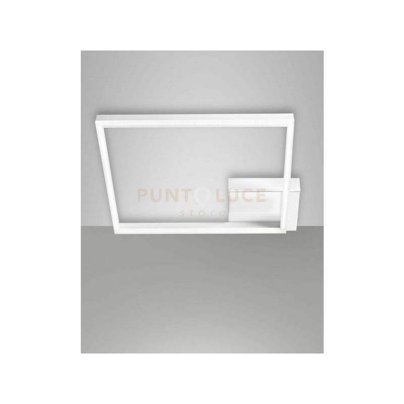 foto del prodotto bard plafoniera bianca a led 3000k 39w 3880 lm dimmerabile 45cm