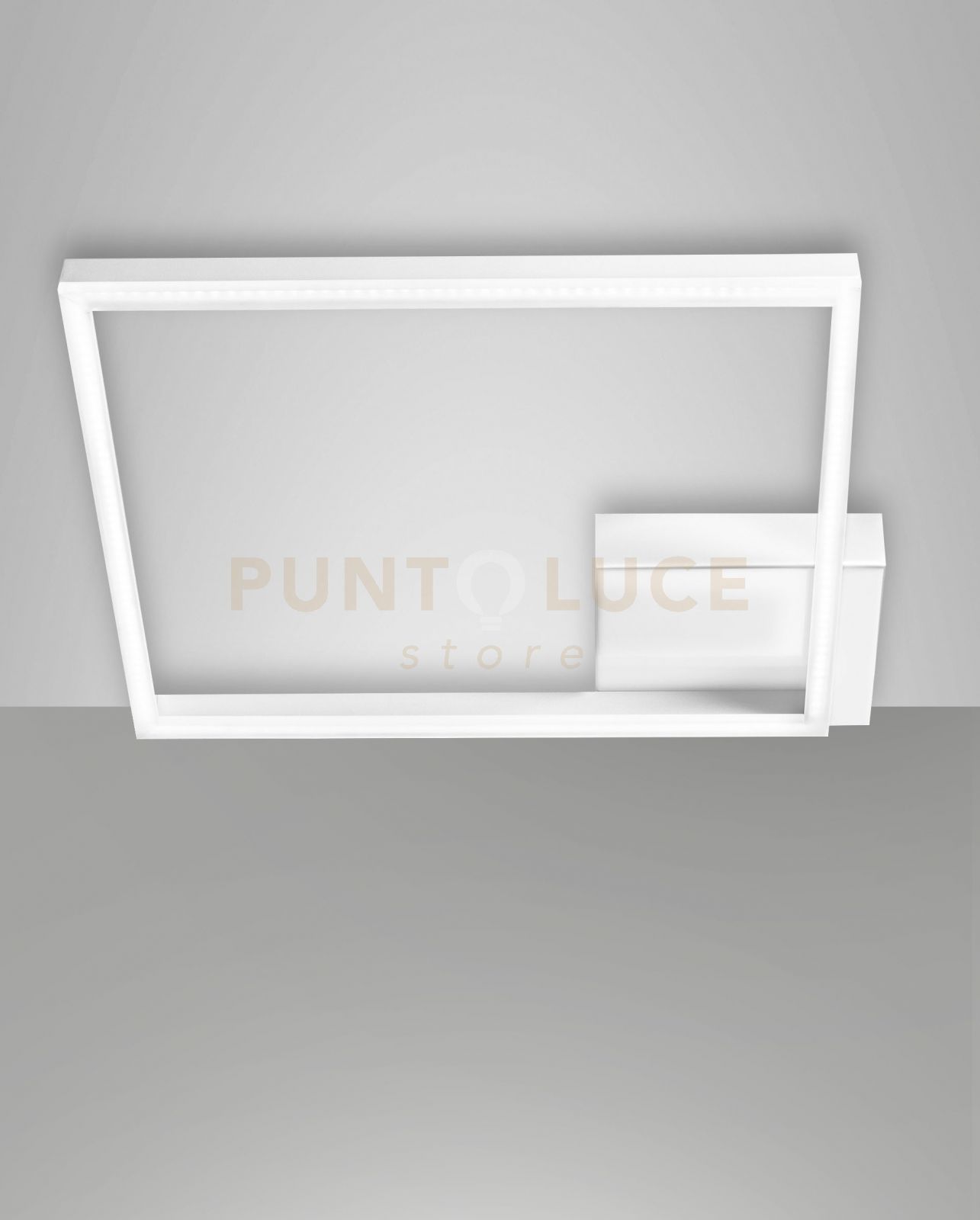 foto del prodotto bard plafoniera bianca a led 3000k 39w 3880 lm dimmerabile 45cm c access