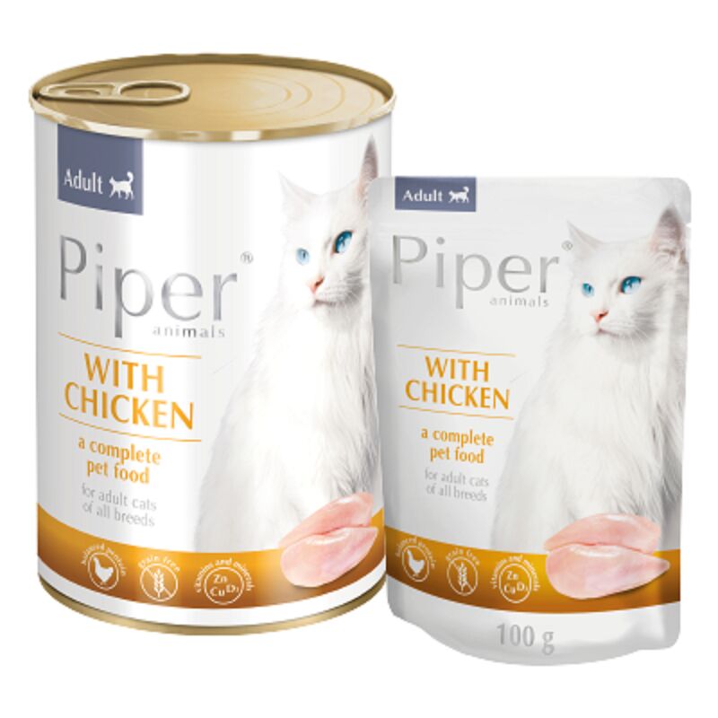 foto del prodotto bardoline piper gatto con chickn 100 g