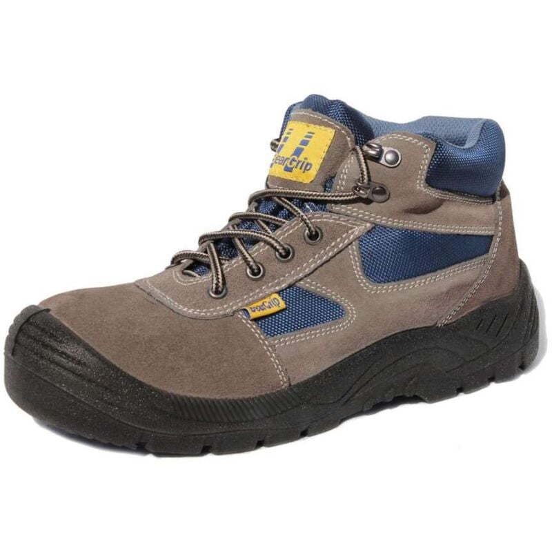 foto del prodotto bari scarpe antinfortunistiche s1p pelle scamosciata num.38 marrone