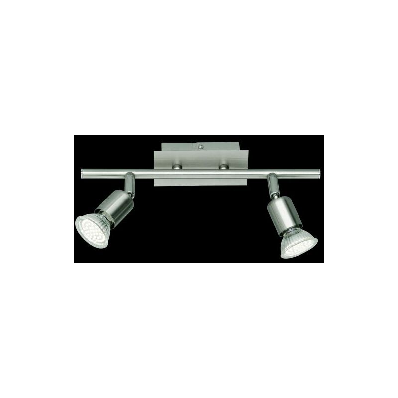 foto del prodotto barra 2 faretti led nimes acciaio r82942107