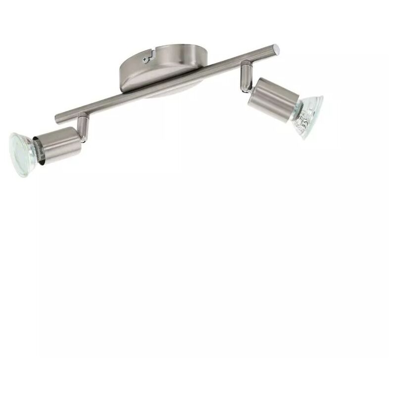 foto del prodotto barra a soffitto da interno eglo buzz led grigio 2 luci 3000k