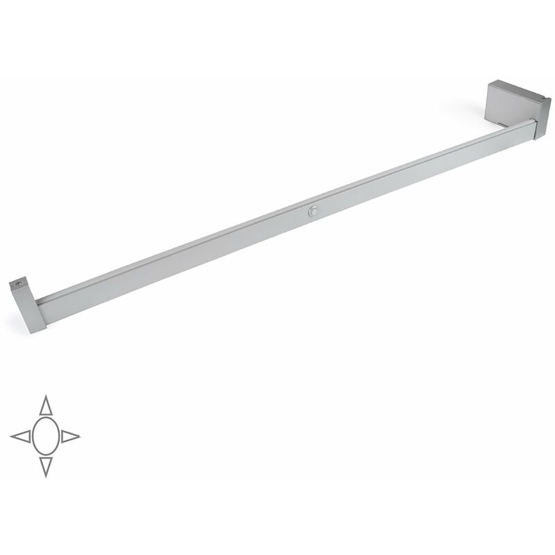 foto del prodotto barra appendiabili per armadio a batteria 85,8 100,8 cm con led bianco naturale e sensore di movimento emuca