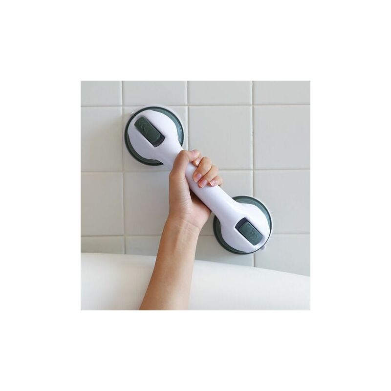 foto del prodotto barra di sostegno con ventosa maniglia per vasca da bagno senza foratura con ventosa per bambini anziani, adatta per il bagno