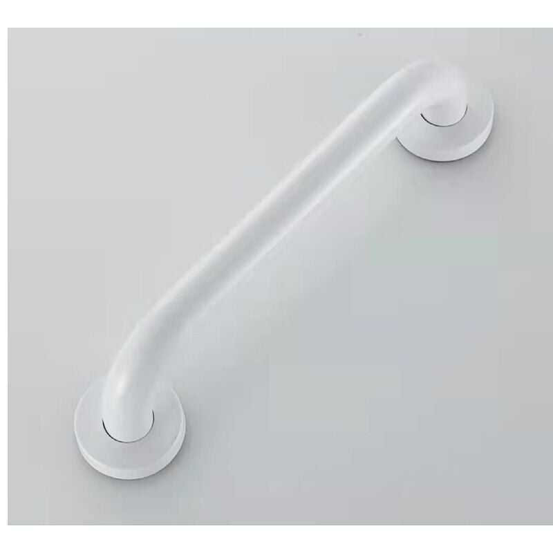 foto del prodotto barra di sostegno per doccia bianca da 500 mm, maniglia di sicurezza per doccia, barra di sostegno per wc per disabili, barra di supporto per wc,