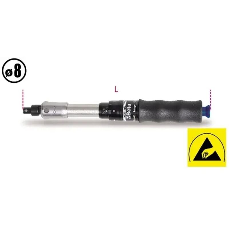 foto del prodotto barra dinamometrica a disinnesto 1 5 nm attacco 8 mm beta 604b 5