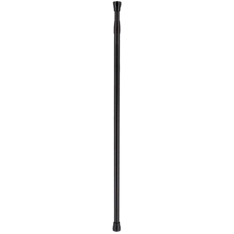 foto del prodotto barra doccia in alluminio 70 120 cm nero opaco tendance