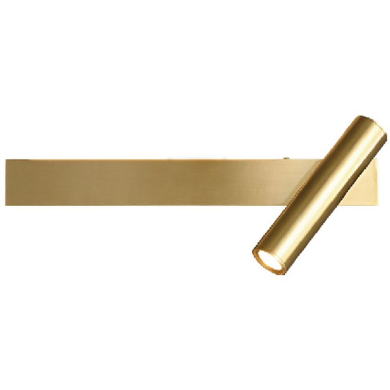 foto del prodotto barra elegante lampada da parete moderna in oro 30 cm destra
