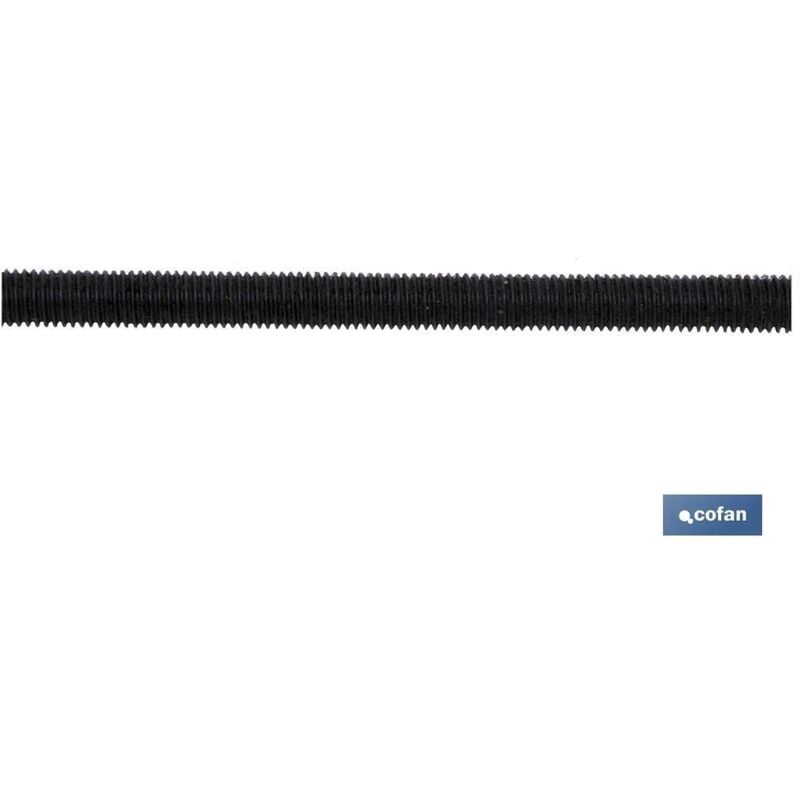 foto del prodotto barra filettata 8,8 1 m nera din-975 c-8,8 m-30
