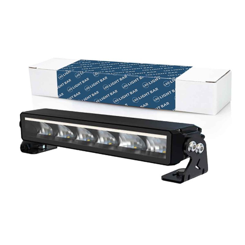 foto del prodotto barra led fuoristrada 14 39 39 72w 7200lm 12v 24v ip67 6000k luci drl bianco e frecce arancione incorporato