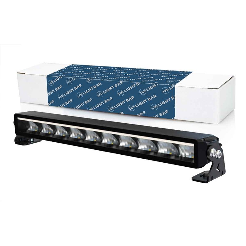 foto del prodotto barra led fuoristrada 22 39 39 120w 12000lm 12v 24v ip67 6000k luci drl bianco e frecce arancione incorporato