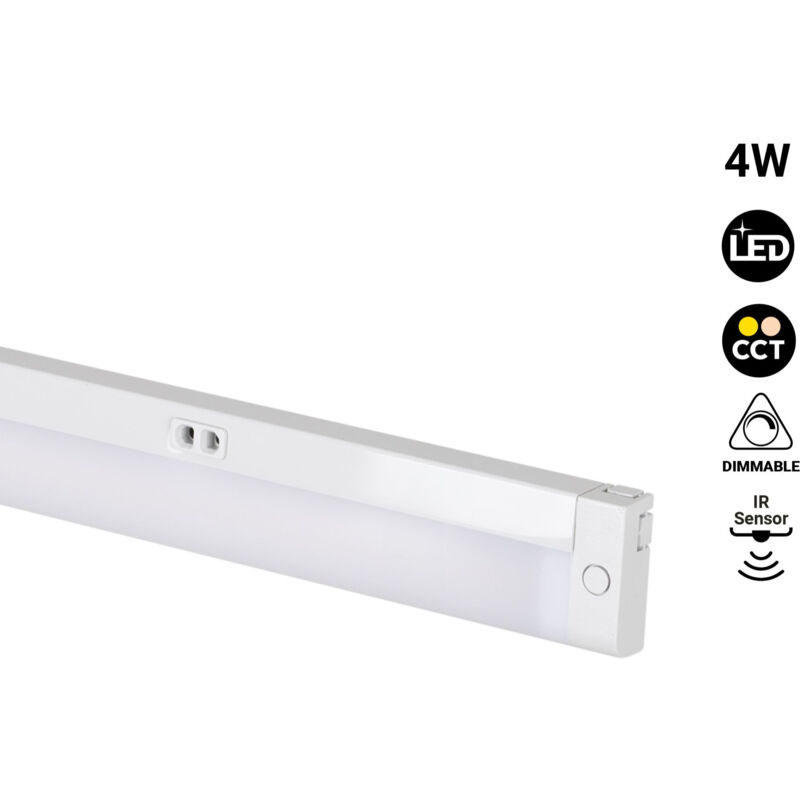 foto del prodotto barra led sottopensile 4w cct con sensore ir 30 cm