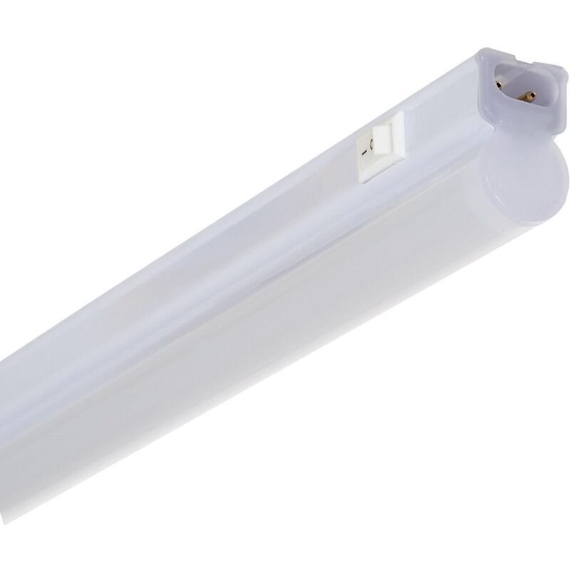 foto del prodotto barra lineare led 60cm 9w batten collegabile e interruttore 3200k bianco caldo