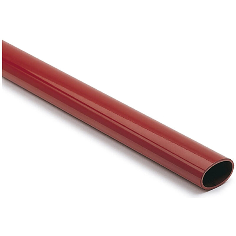 foto del prodotto barra ovale rossa per maniglioni antipanico 120 cm
