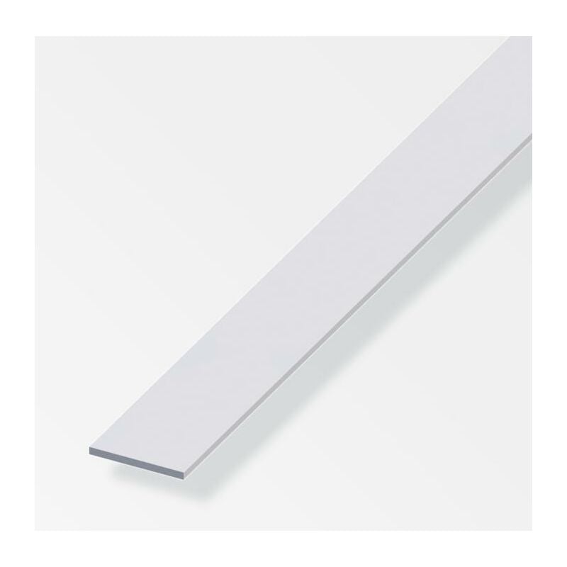 foto del prodotto barra piatta alfer aluminium 20x5mm lunghezza 1m argento - 01011