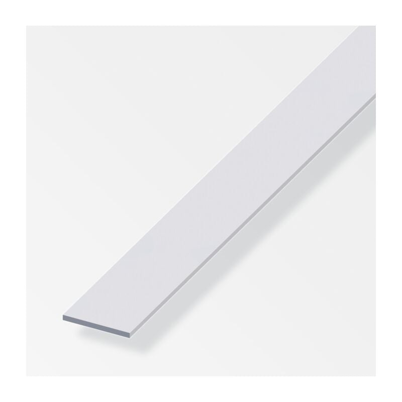 foto del prodotto barra piatta alfer aluminium spessore 2mm da 2m argento 05010
