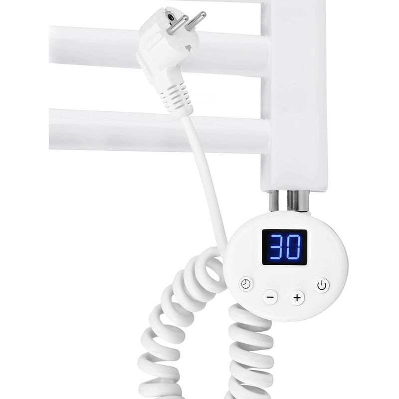 foto del prodotto barra riscaldante, resistenza del radiatore, elemento riscaldante per portasciugamani da bagno con regolatore di temperatura e funzione di