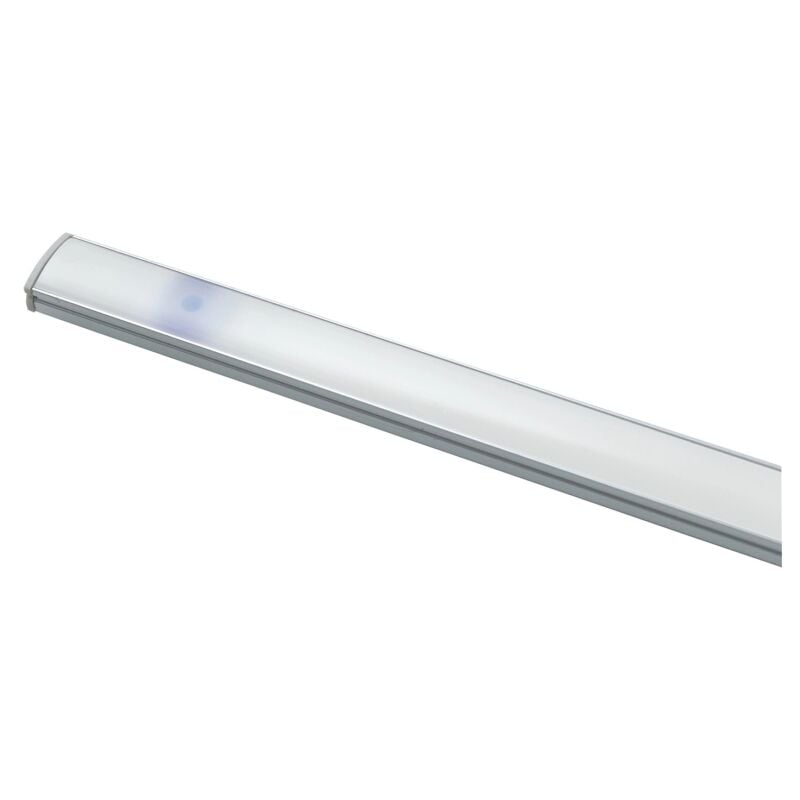 foto del prodotto barra sottopensile led unix 45 con diffusore silver, 600 lm 4000 k