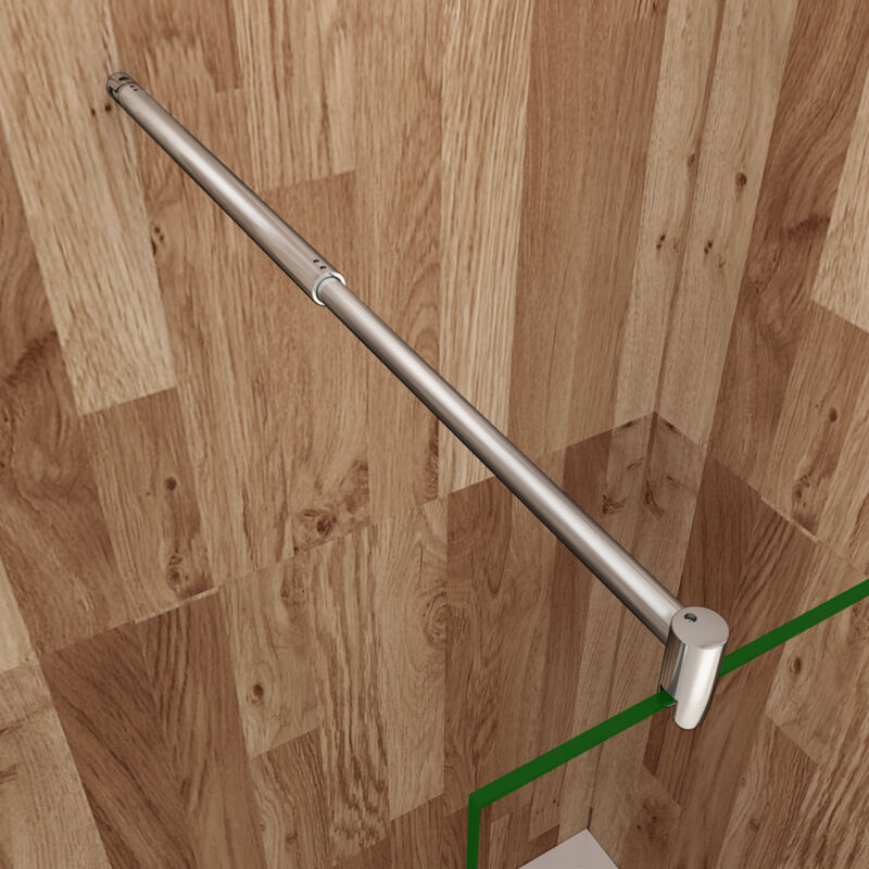foto del prodotto barra stabilizzatrice regolabile rinforzato per box doccia da 70 120 cm per vetro spessore da 6 10 mm