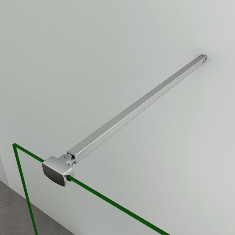 foto del prodotto barra stabilizzatrice rinforzato per box doccia da 90 cm per vetro spessore da 6 10 mm