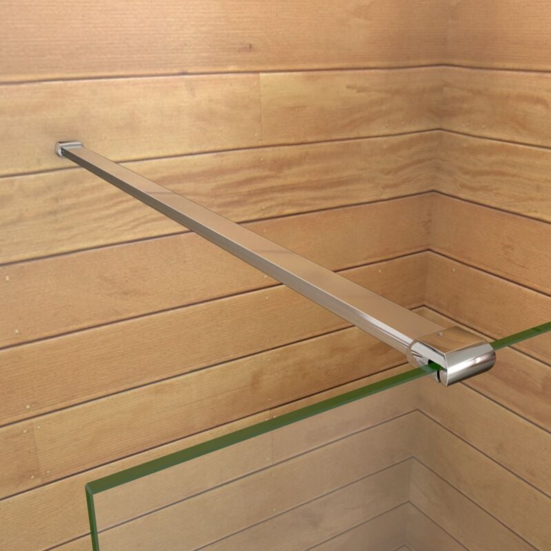 foto del prodotto barra stabilizzatrice tagliabile rinforzato per box doccia da 90 cm per vetro spessore da 6 8 mm