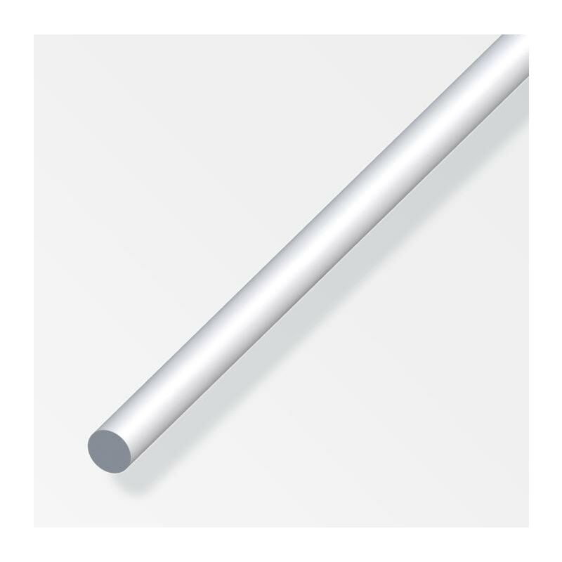 foto del prodotto barra tonda alfer aluminium diametro 6mm lunghezza 1m argento 01034
