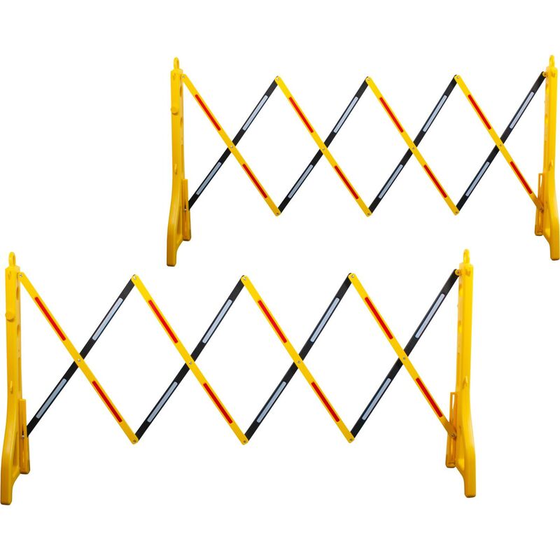 foto del prodotto barriera estensibile in plastica, 240 2500 mm, 2 pz