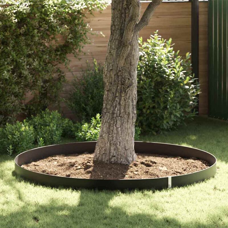 foto del prodotto barriera per radici con guide di collegamento nera 1x5 m 1,5 mm hdpe vidaxl