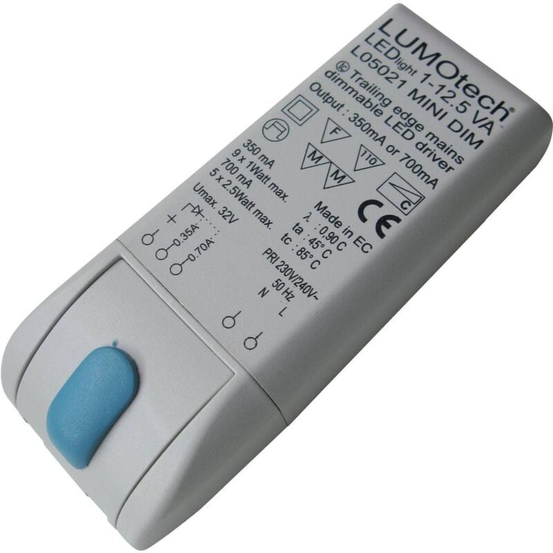 foto del prodotto barthelme ledtreib67 driver per led corrente costante 0.35 0.7 a 18 32 v dc dimmerabile, adatto per mobili 1 pz.