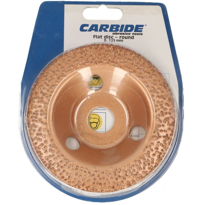 foto del prodotto bartscher disco abrasivo in carburo di tungsteno carbide d.115 mm grana 36 stondato