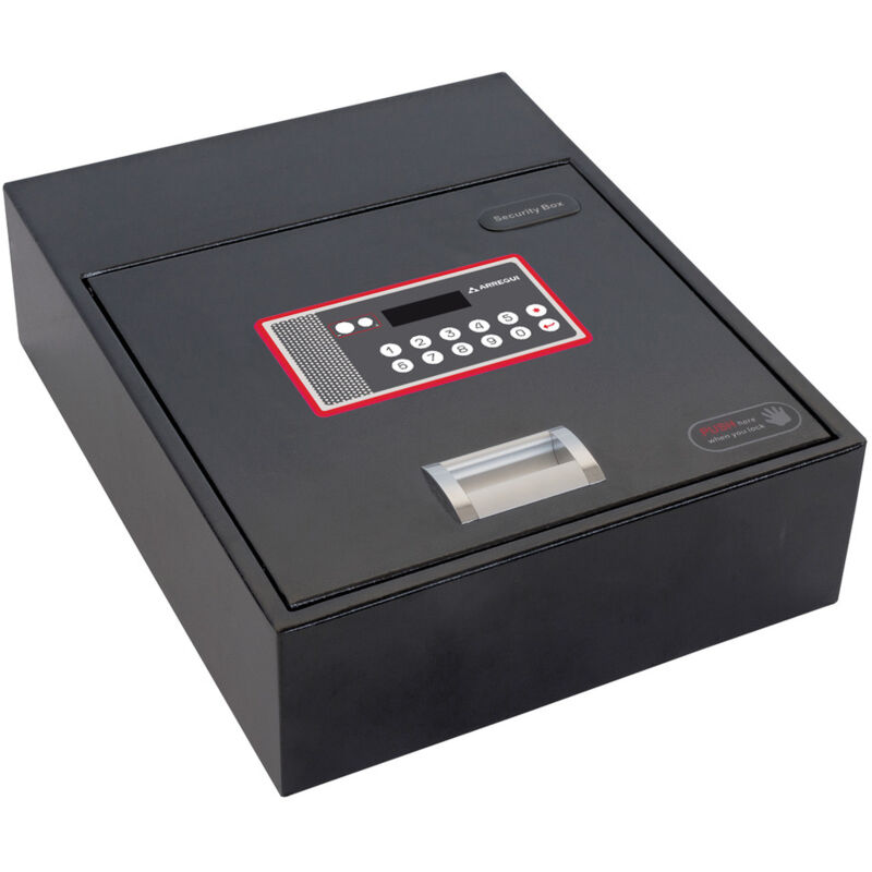 foto del prodotto basa 20000 s7 cassaforte da installare mimetizzata sul fondo dell armadio, apertura elettronica motorizzata, 11x31x38 cm, 11 l arregui