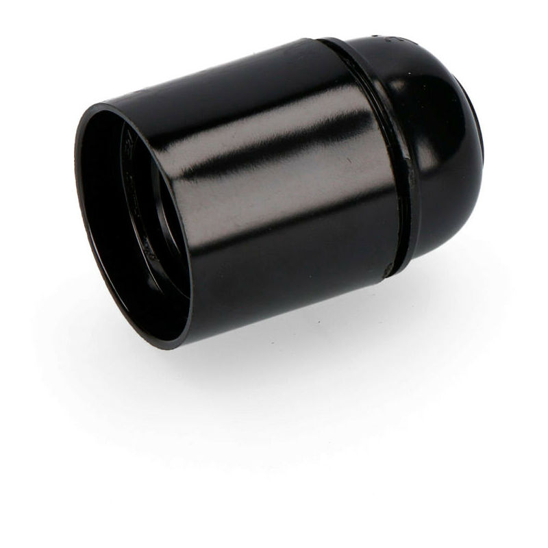 foto del prodotto basamento rinforzato e27ire bakelite nera rieur uso interno 250 250vfralatn edm
