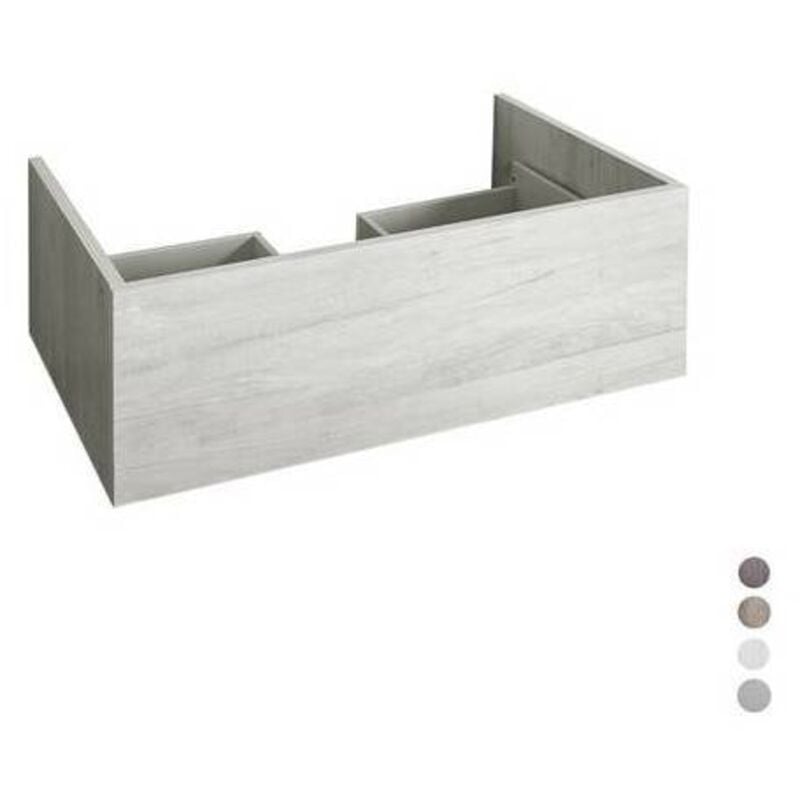 foto del prodotto base 1 cassetto con vano sifone mod. unika misura cm 70x45,5xh.25 olmo naturale