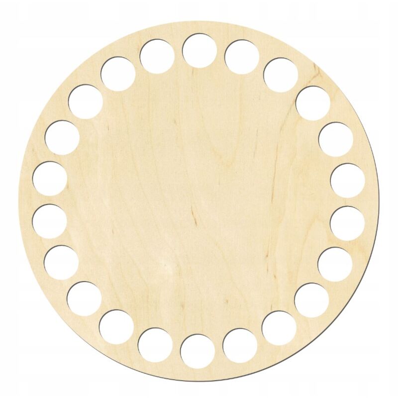 foto del prodotto base base portapane in compensato cerchio cerchio 10 cm all uncinetto