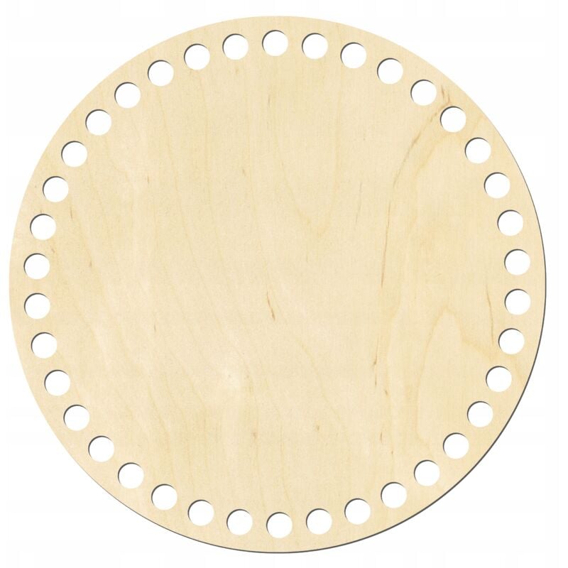 foto del prodotto base cestino 20 cm base cestino in legno base cerchio fondo cestino