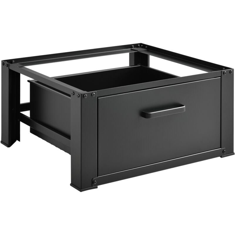 foto del prodotto base con cassetto per lavatrice 63 x 54 x 31 cm nera