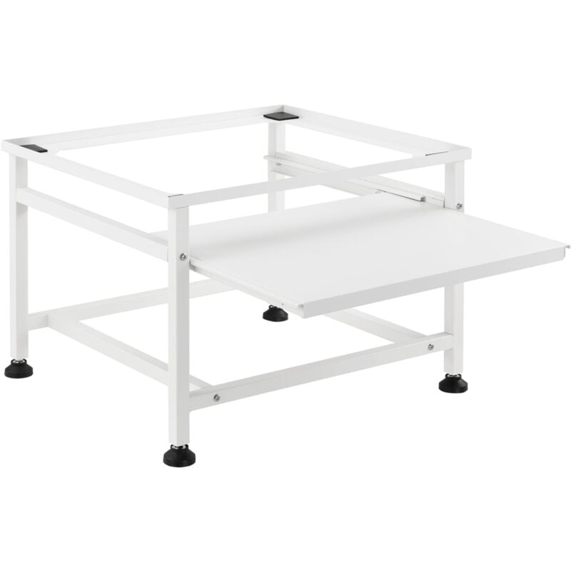 foto del prodotto base con ripiano estensibile per lavatrice 63 x 54 x 41 cm bianco 030006467