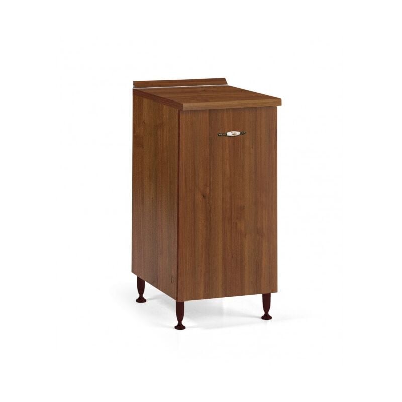 foto del prodotto base cucina 30x50x85 cm in legno noce antico con un anta adige