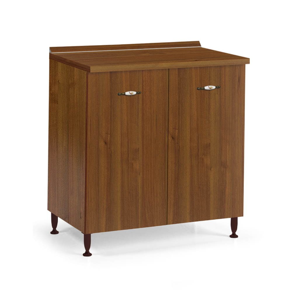 foto del prodotto base cucina 80x50x85h due ante noce antico