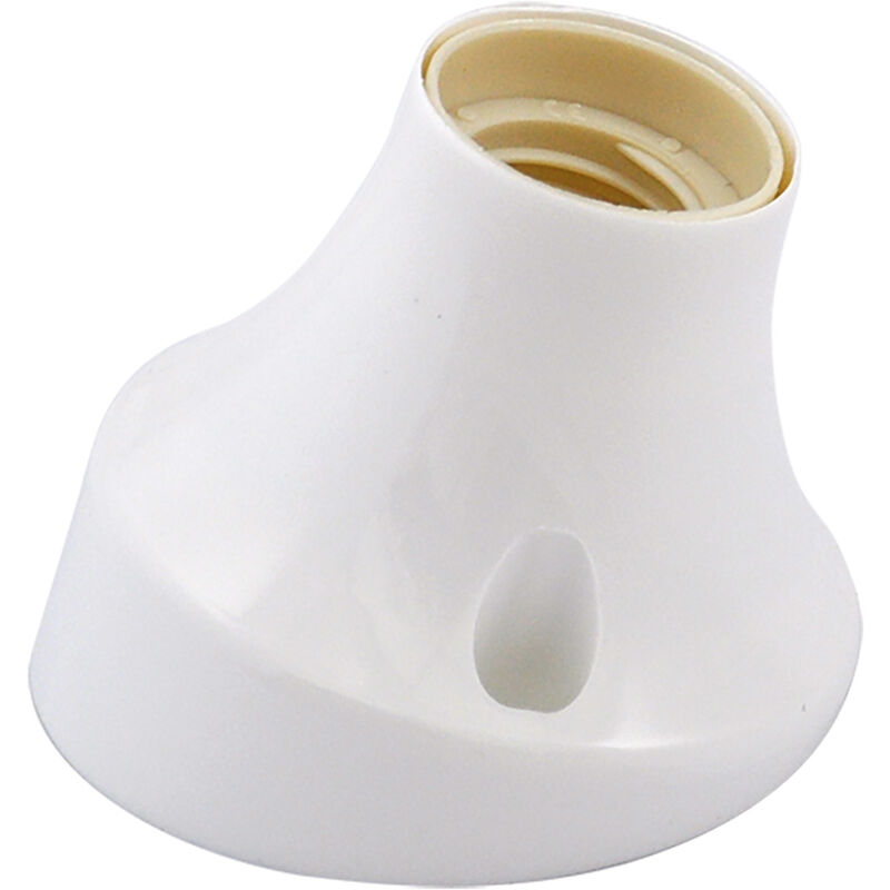 foto del prodotto base curva per punto luce max. 60w colore bianco
