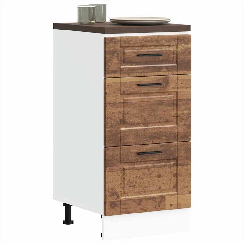 foto del prodotto base da cucina porto legno antico in legno multistrato vidaxl