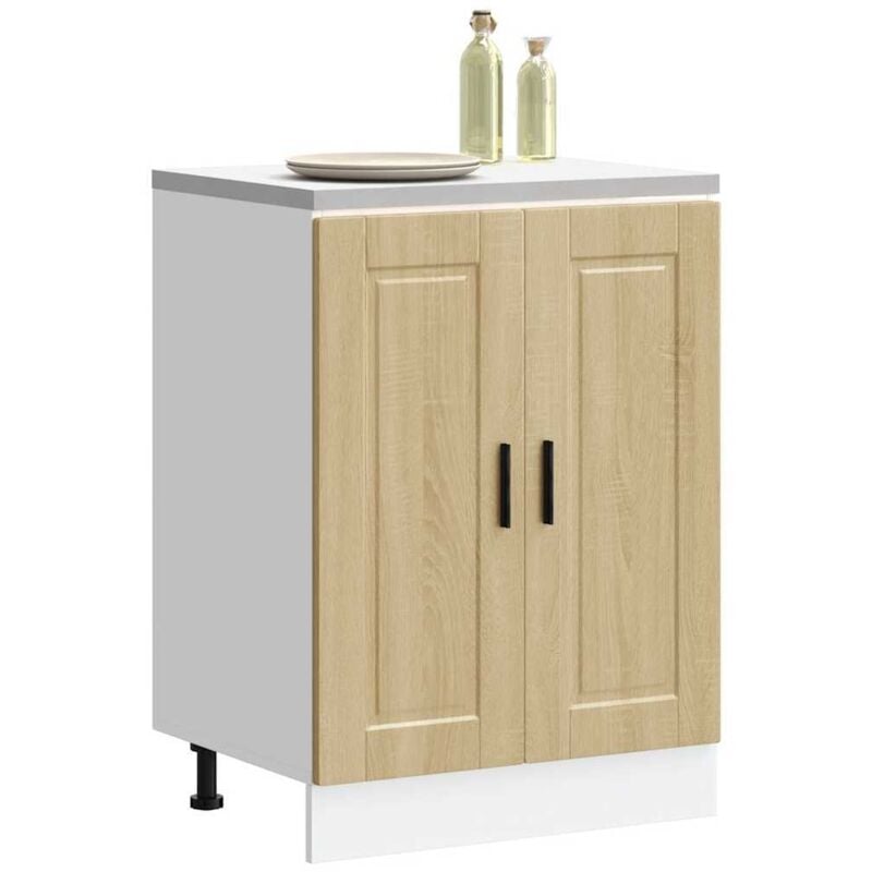 foto del prodotto base da cucina porto rovere sonoma in legno multistrato vidaxl