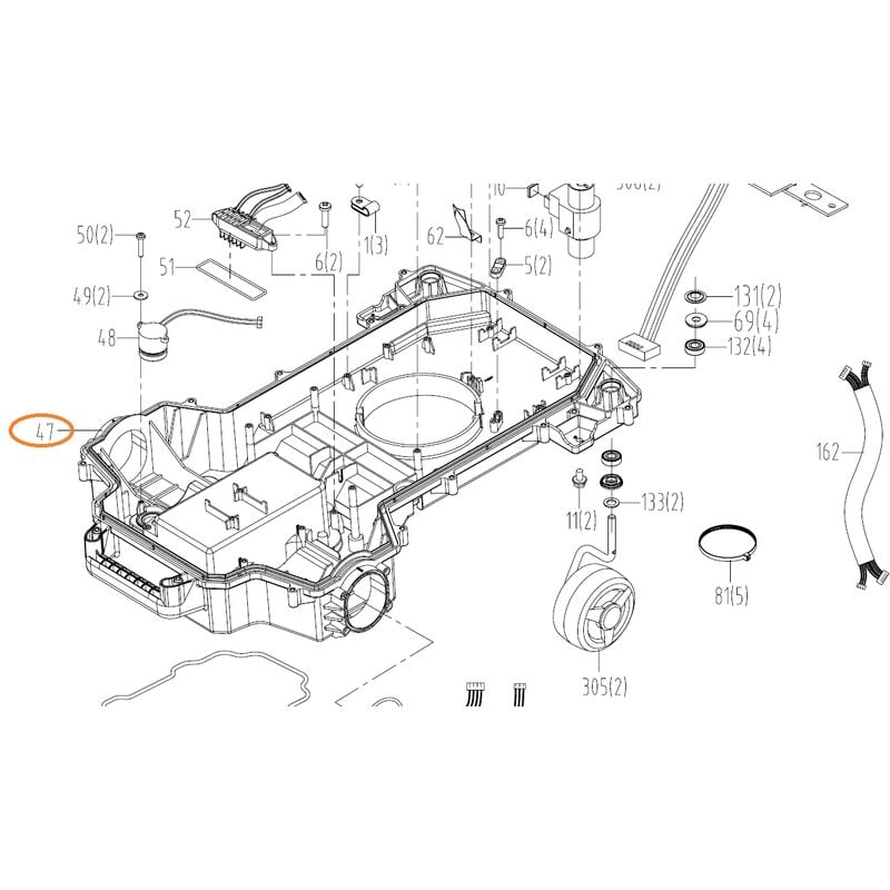 foto del prodotto base di appoggio originale worx robot rasaerba wg798e wg797e.1