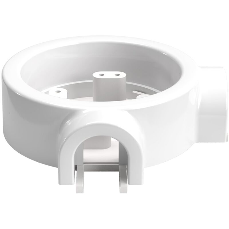 foto del prodotto base in porcellana per presa elettrica e interruttore deviatore compatibile con creative tubes da 1 a 4 uscite