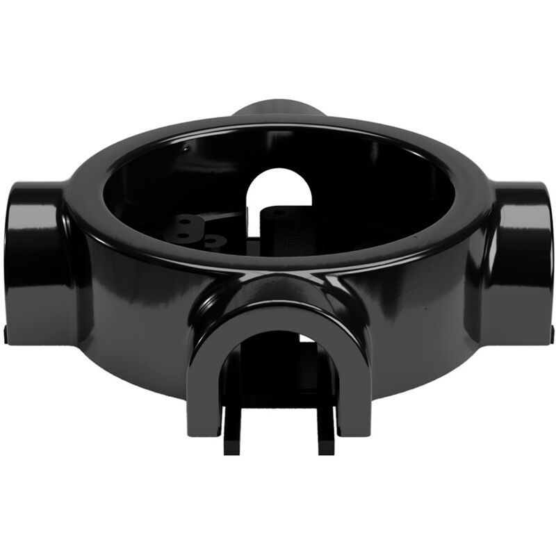 foto del prodotto base in porcellana per presa elettrica e interruttore deviatore compatibile con creative tubes da 1 a 4 uscite
