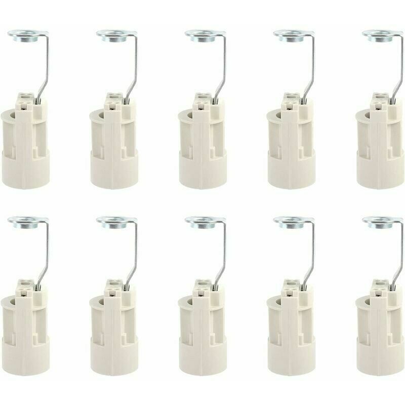 foto del prodotto base lampada e14 regolabile, attacchi e14, attacchi convertitore, attacco a baionetta e14, attacco lampada a candela per lampadina led, 10 pezzi,