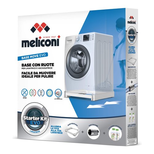 foto del prodotto base lavatrice meliconi 656172 starter kit evo