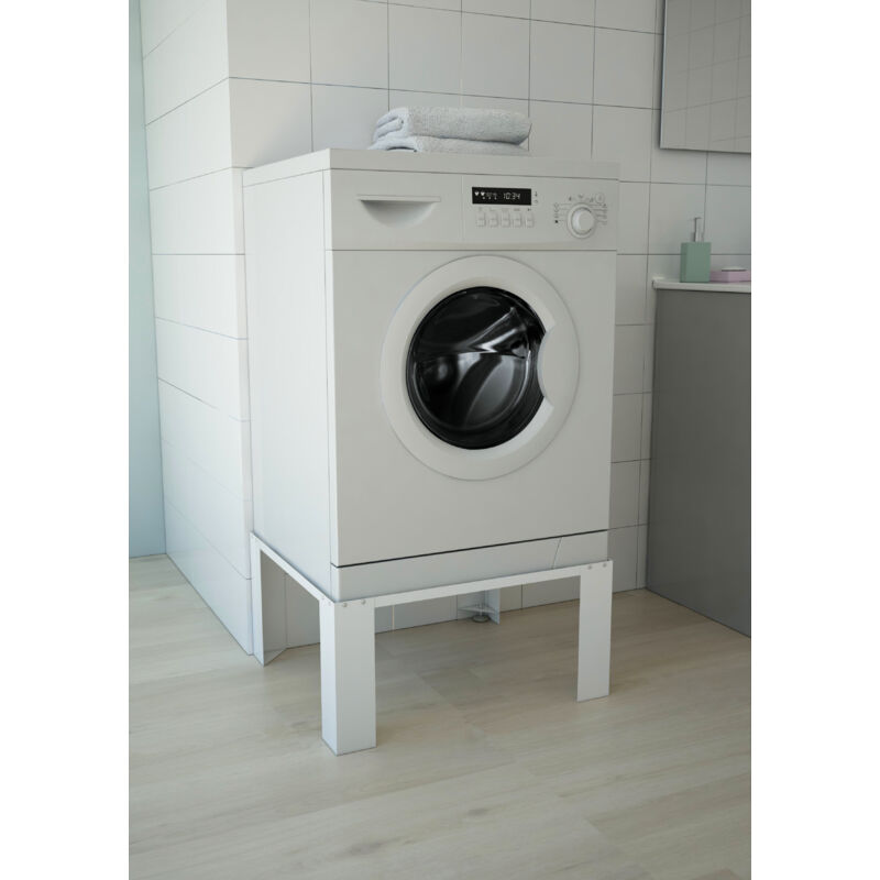 foto del prodotto base lavatrice respekta elevazione lavatrice base telaio 2435035 bianco