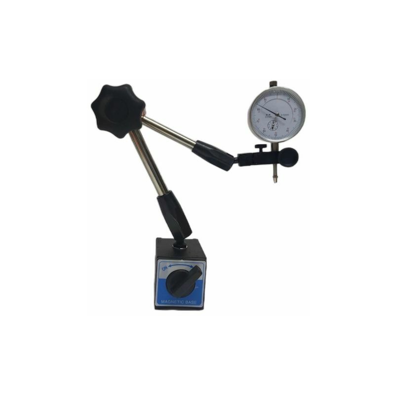 foto del prodotto base magnetica snodabile + comparatore centesimale tornio