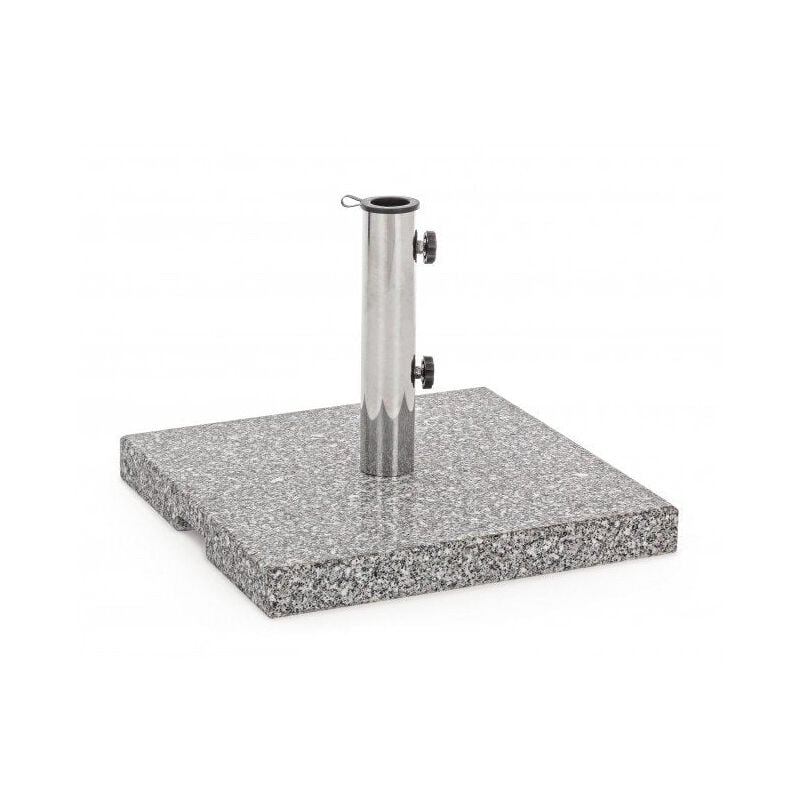 foto del prodotto base moderna stein per ombrellone palo centrale in granito da 25 kg tonda